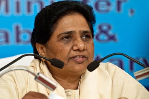 We will never join with BJP says Mayawati