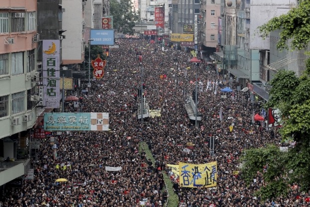 China pushes crucial bill on Hong Kong