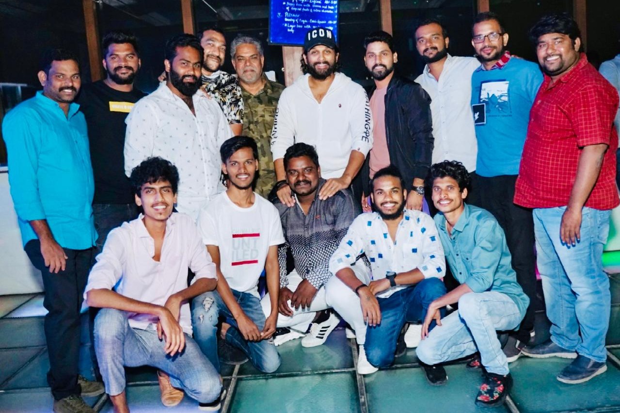 Allu Arjun surprises his employ by giving him a beautiful bachelor party