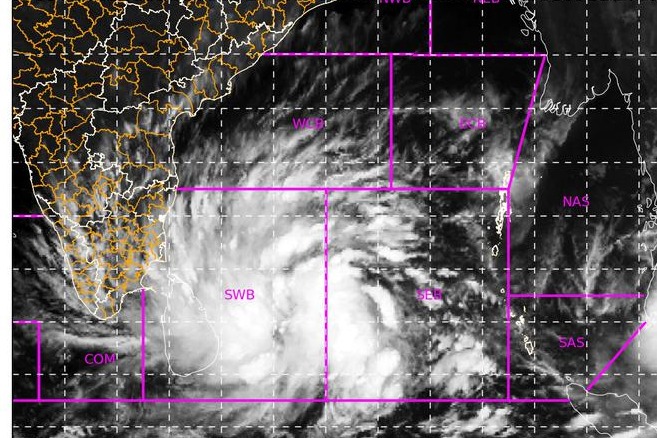 Deep Depression in Bay Of Bengal intensified into Cyclone Burevi