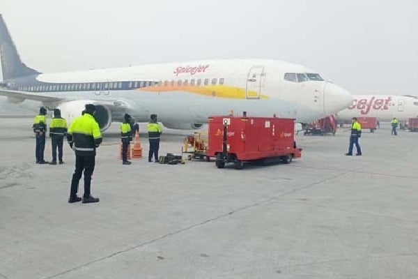 Vaccine reaches New Delhi Air port