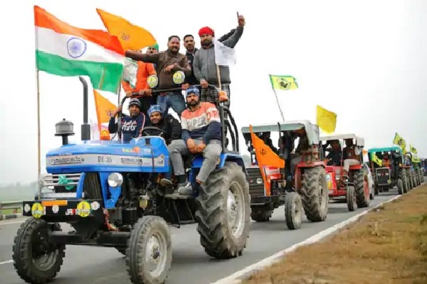 Pak Conspirasy in Farmers Tractor Rally