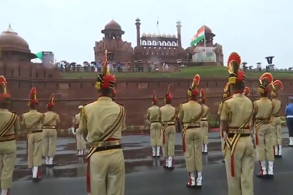 Independence day Full Dress Reharsala Near Red fort
