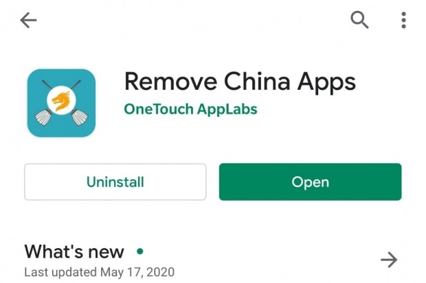 App called Remove China Apps garners huge response 