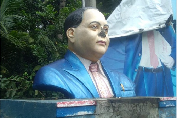 Ambedkar statue vandalized in East Godavari district