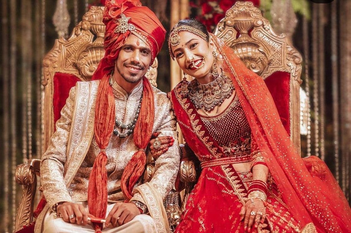 Cricketer Yazuvendra Chahal ties the knot with Dhanasree Verma