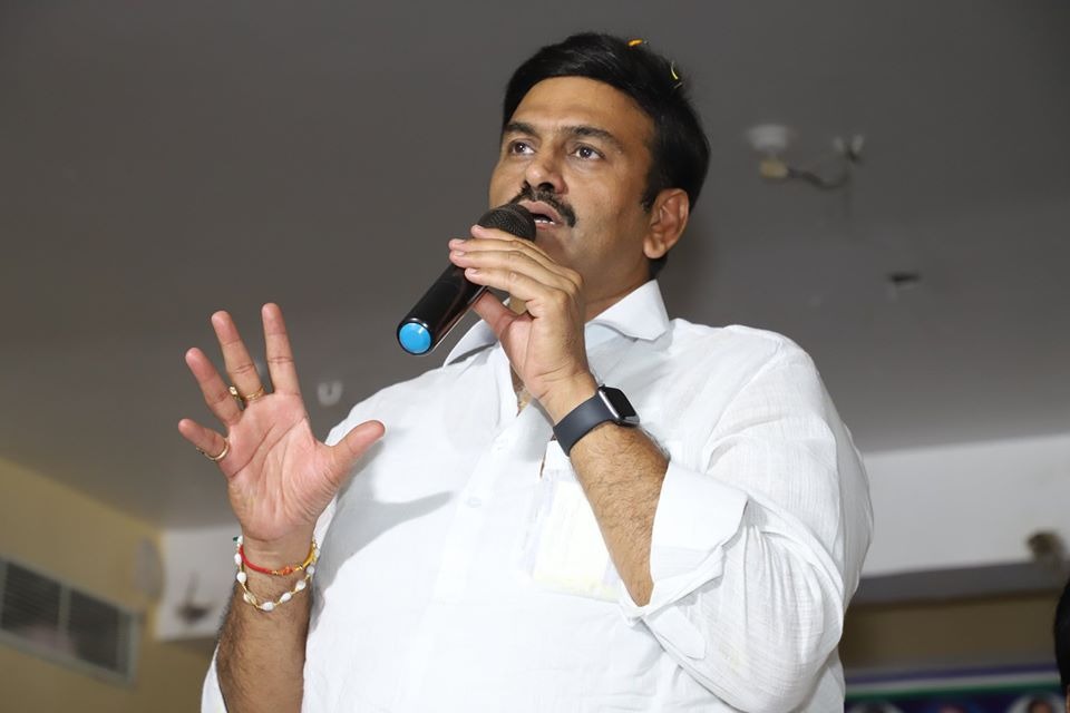 Raghurama Krishnamraju comments on Vijayasai Reddy