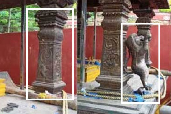 vijayawada durgamma silver idols case came to final