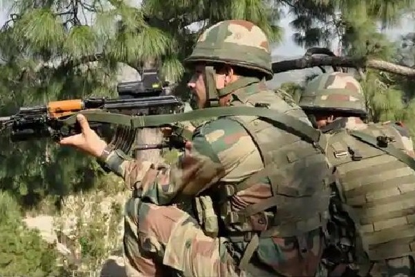 Security forces killed four terrorists in Shopian district