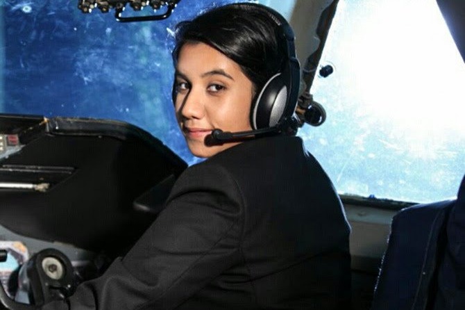 Meet Ayesha Aziz the youngest women pilot in India