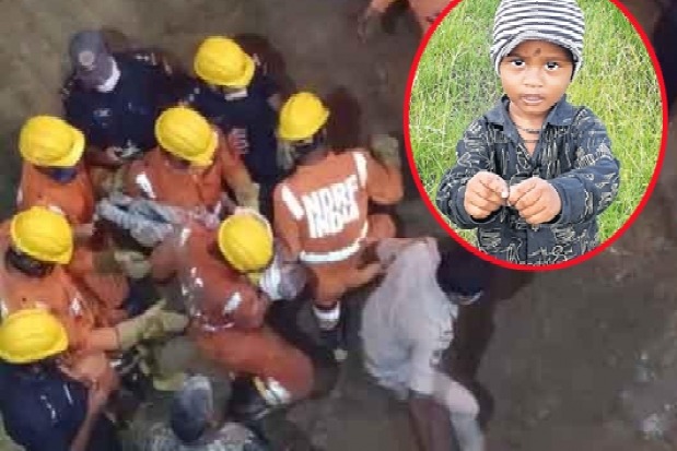 3year boy Sai Vardhan died after fell into Borewell