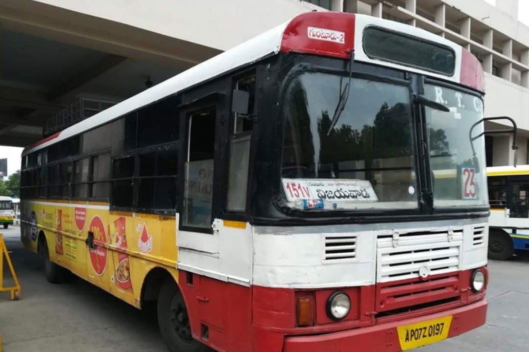 City buses started in Vijayawada after covid lockdown