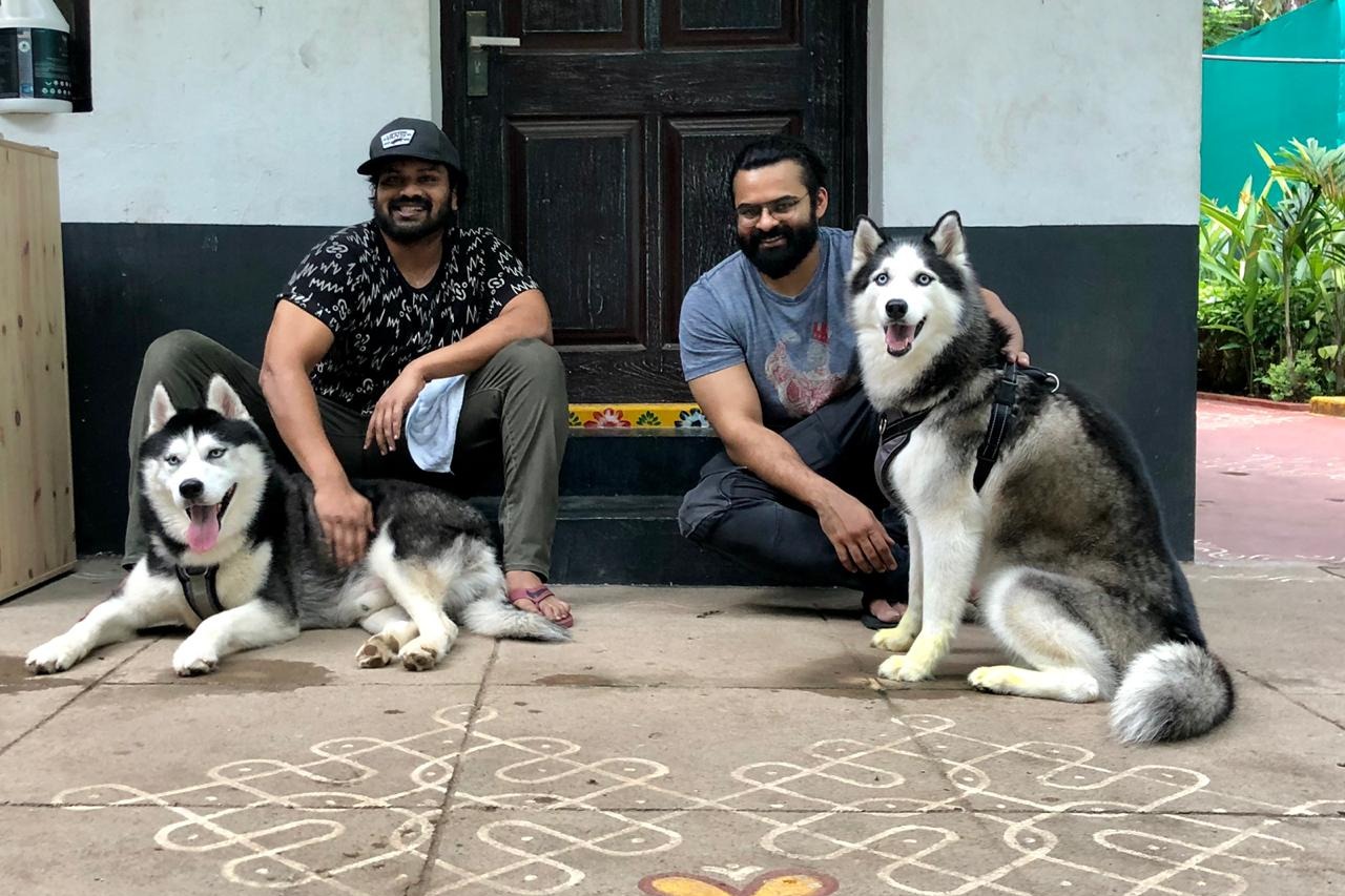 Manchu Manoj and Sai Dharam Tej arranged a date for their pets