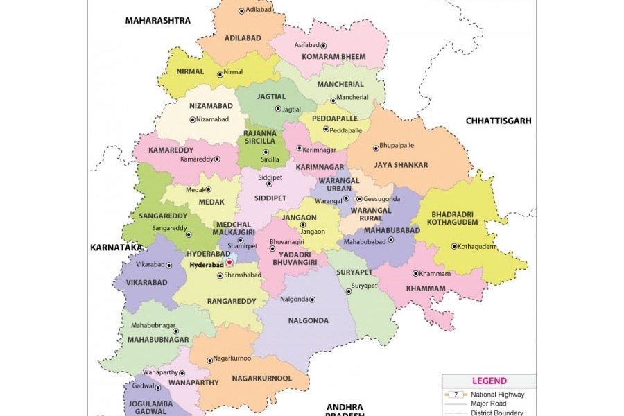 New revenue division Vemulavada formed in Telangana 
