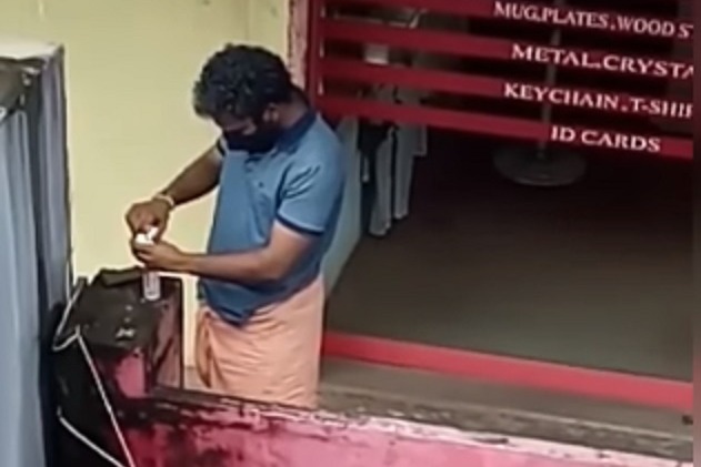 Kerala Sanitiser Theft Goes Viral