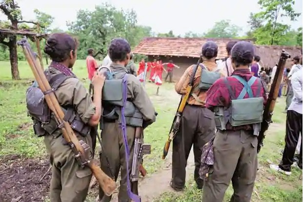 16 Naxals surrender in Chhattisgarhs Dantewada district