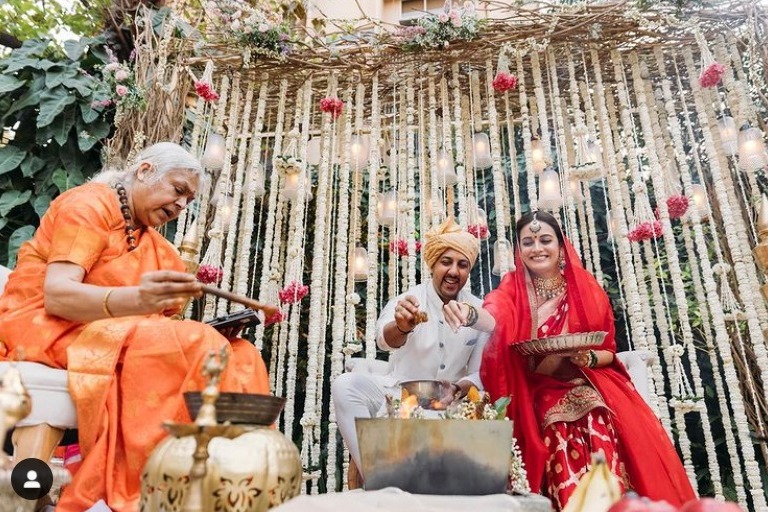 No Kanyadan and No Bidaai in Dia Mirza Wedding