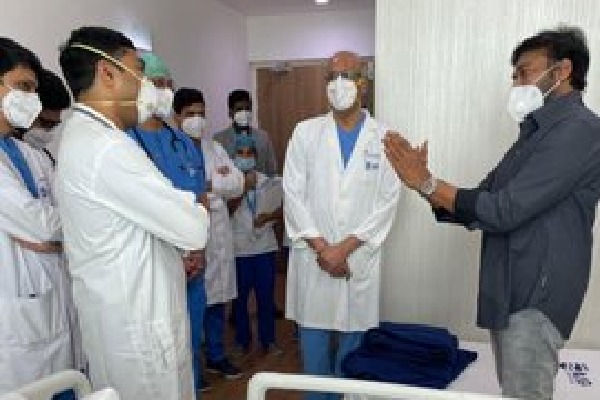 Chiranjeevi meets doctors
