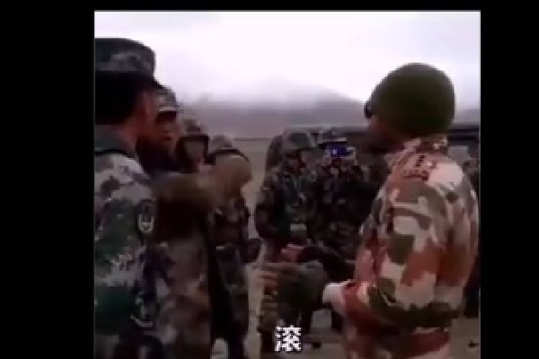 china releases galwan video