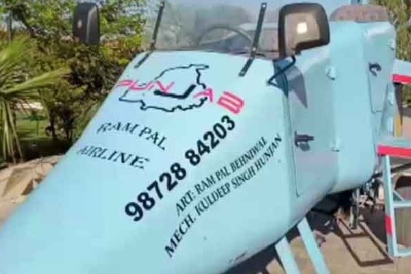 Architect Builds Jet Shaped Vehicle  Names It Punjab Rafale