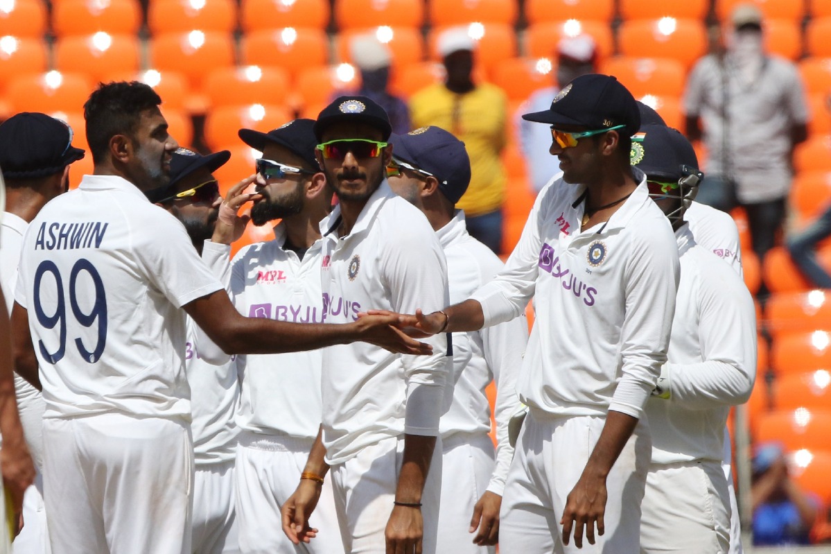 India victorious in Ahmedabad test against England