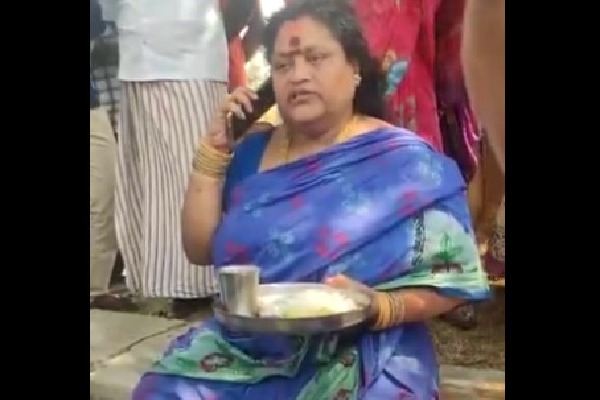 Tammineni Vanisri fires on officials after seen vulnerable mid day meal 