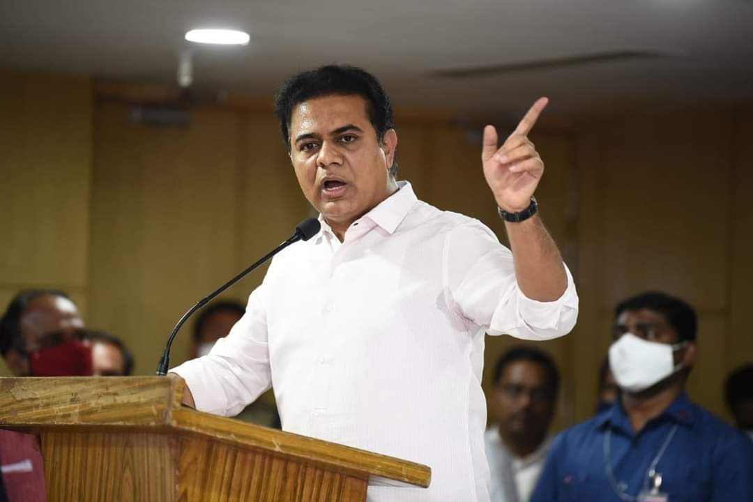 KTR comments on Visakha Steel Plant issue