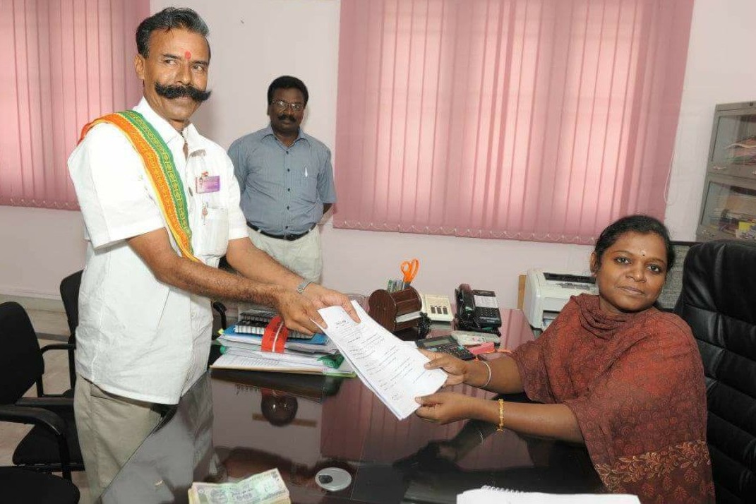 Tamilnadu man files record nominations in elections 