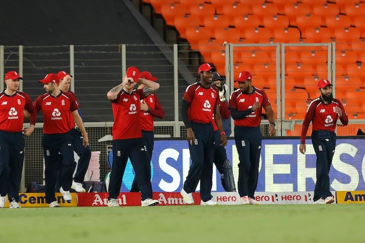 England picked squad for ODIs against India