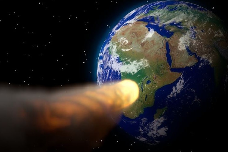 Large asteroid went past Earth today