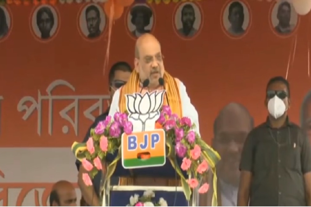 Modi govt sent Rs 10000 crore for Amphan relief bhatija didnt let you see it Amit Shah at Bengal rally
