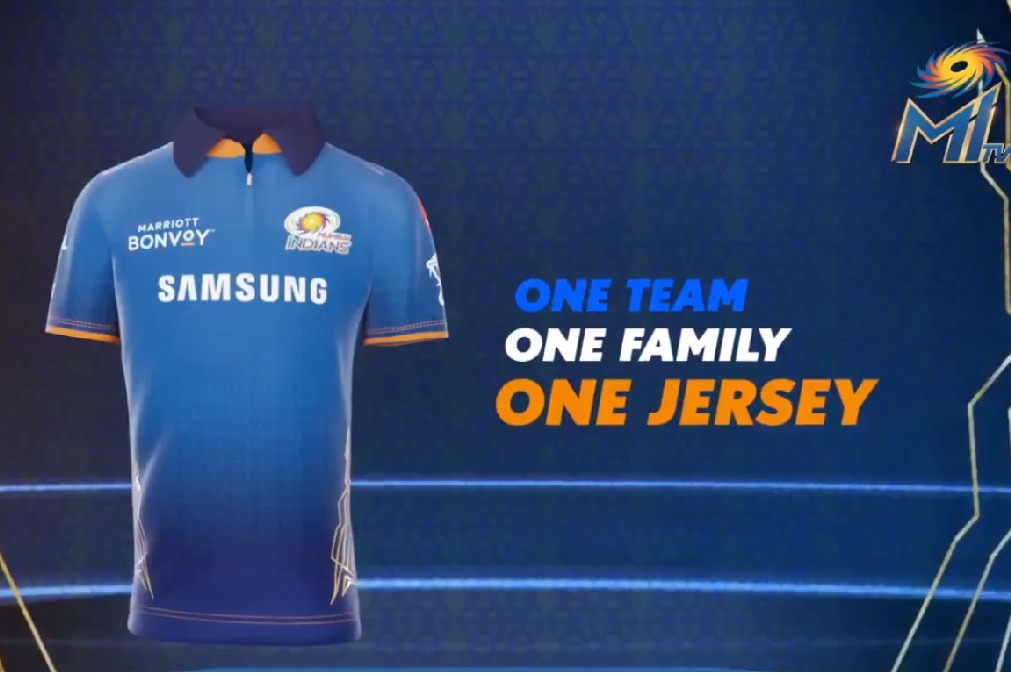 Mumbai Indians New Jersey and this is the caption