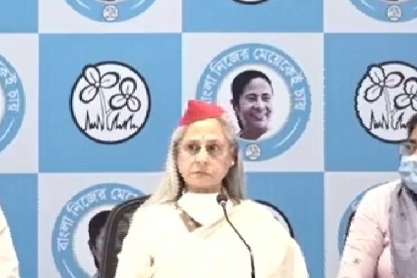Jaya Bachchan campaigns for TMC in Kolkata