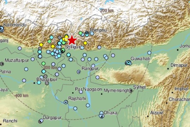 Earthquake in Sikkim