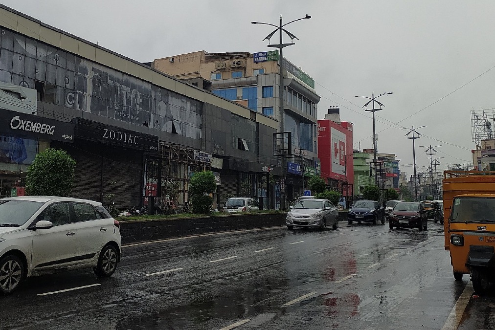 Rain in Hyderabad 