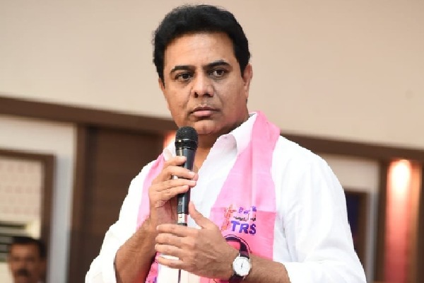 KTR gets angry on opposition leaders 