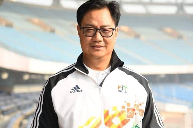 Union sports minister Kiren Rijiju tested corona positive 