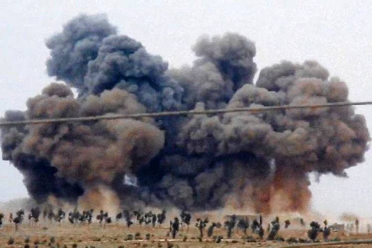 Russia conducts air strikes on Syrian terrorists camps
