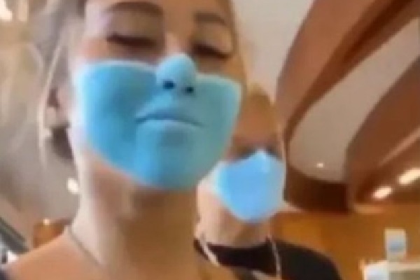 Trouble for Ladies Who Paint Their Face as a Mask