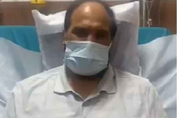 Uttam Gives Message from hospital while receiving Covid 19 treatment