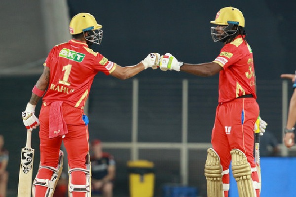 Punjab Kings posted huge score against Royal Challengers Banglore