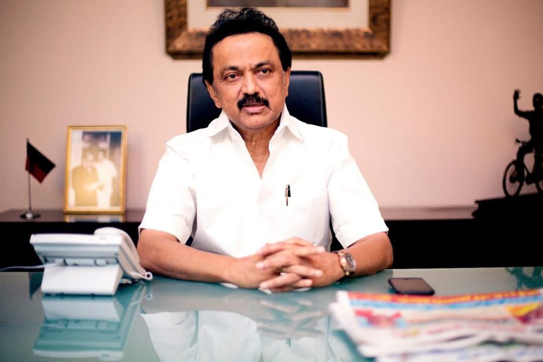 Stalin feels happy after exit polls gave edge to DMK
