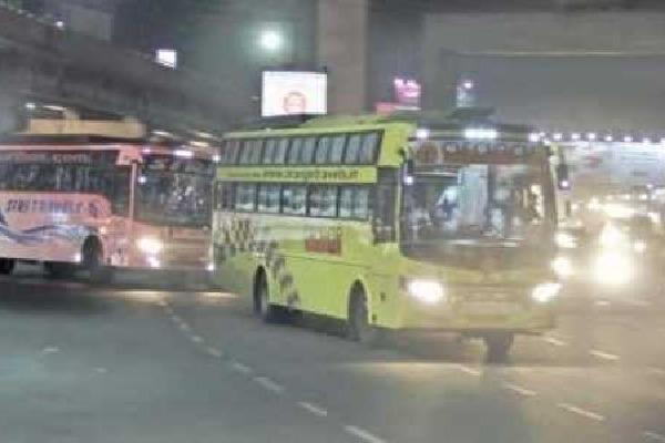 880 Private Travel Services Stopped Between Telugu States