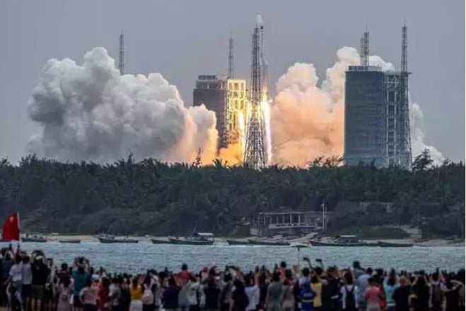 Chinese rocket is expected to crash down around May 8
