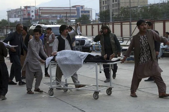 30 dead most of them students in kabul bomb attack
