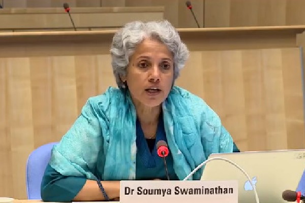 WHO Chief Scientist Soumya Swaminathan opines on corona situations in India