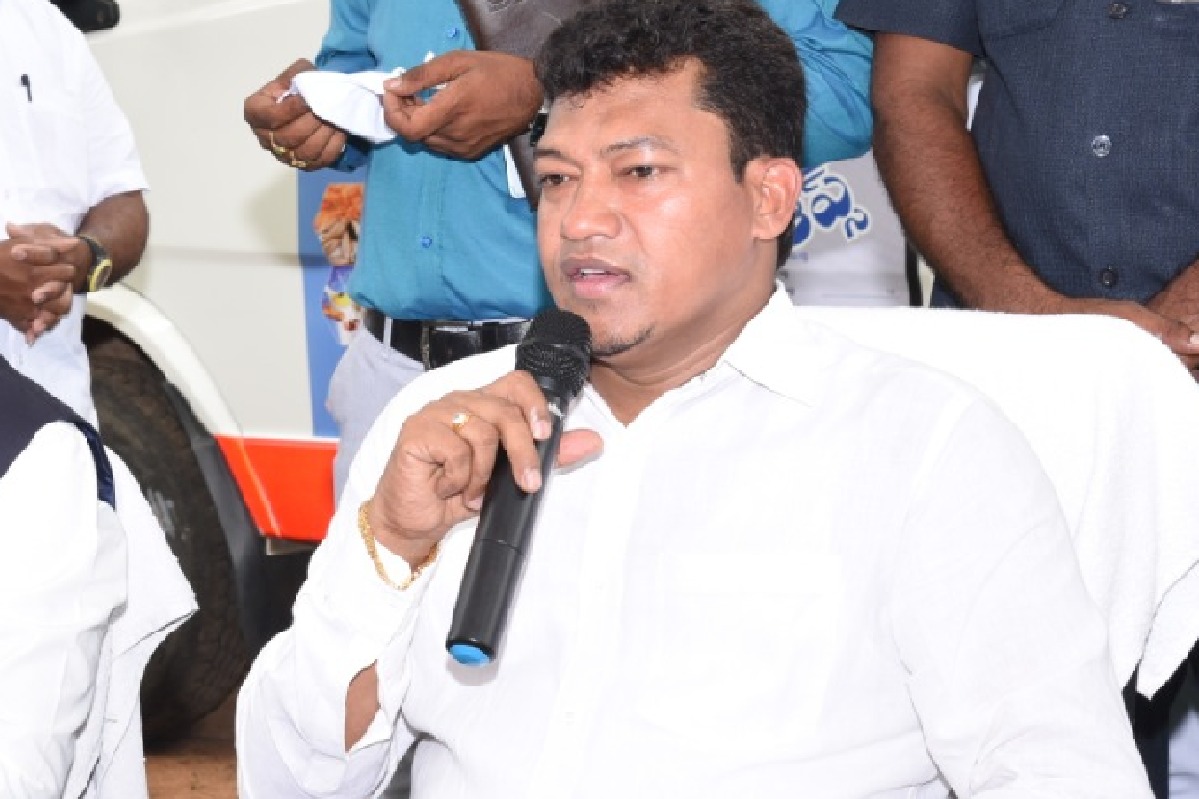 TDP leaders complains against AP minister Appalaraju