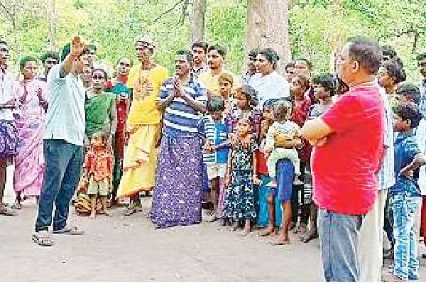 70 tribals who went to the forest for fear of corona in Nellore dist