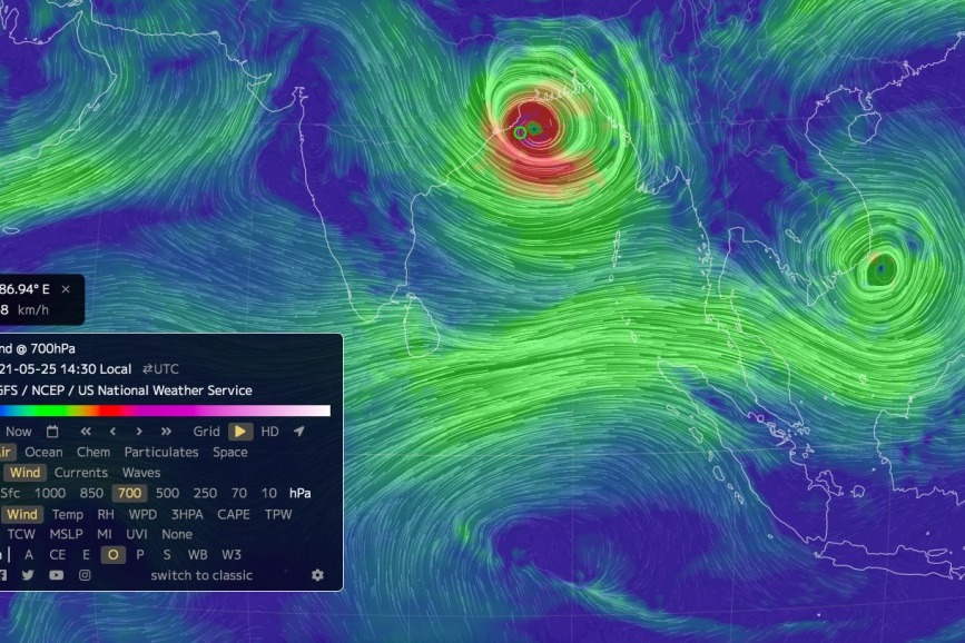 Very Severe Cyclone YAAS to Hit Bay Of Bengal By Monday
