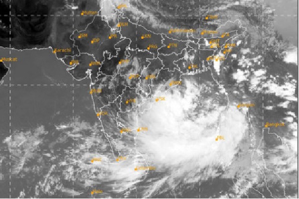 Well marked low pressure in east central Bay of Bengal turns into deprerssion
